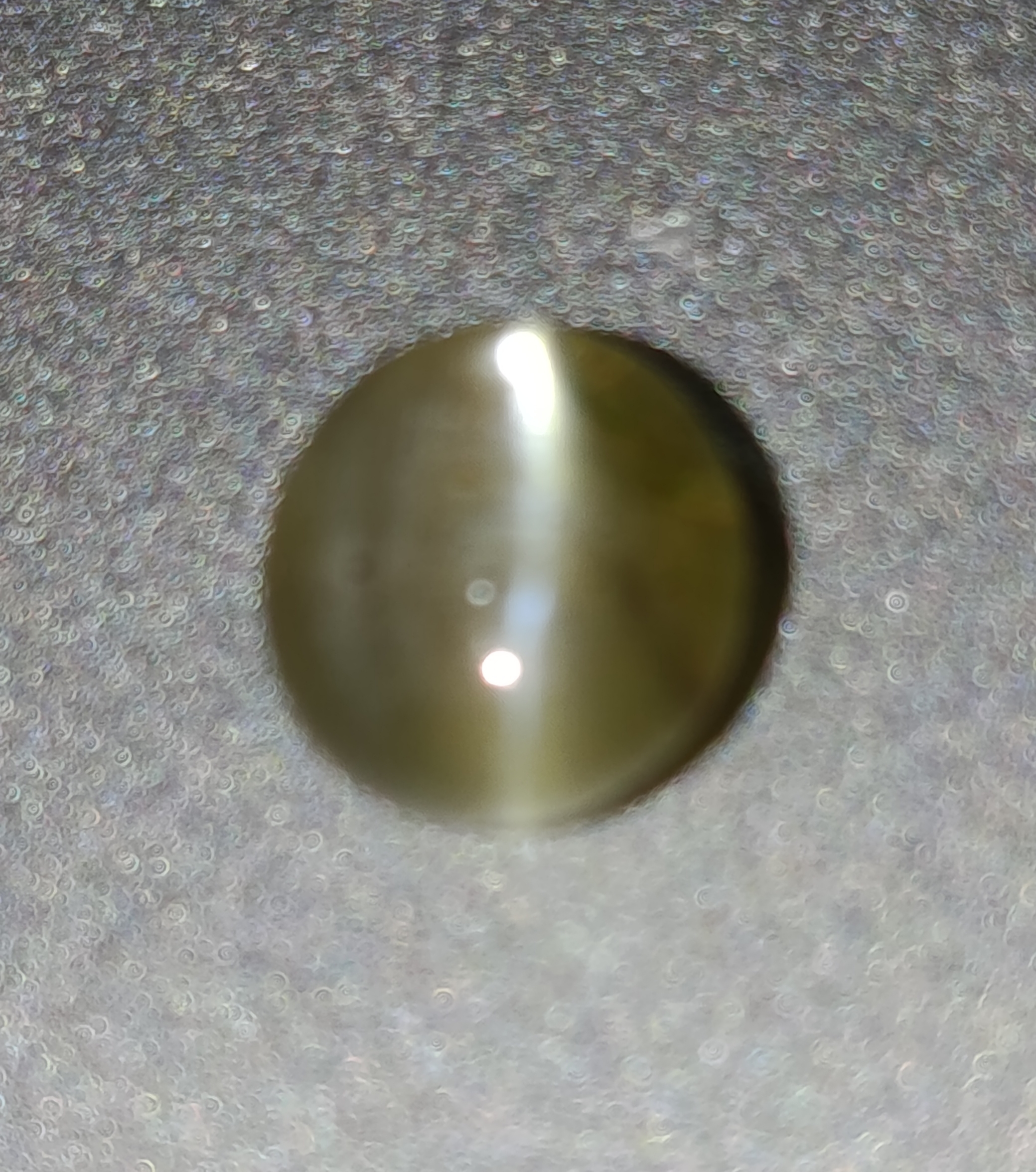 Gray Chrysoberyl Cat's Eye